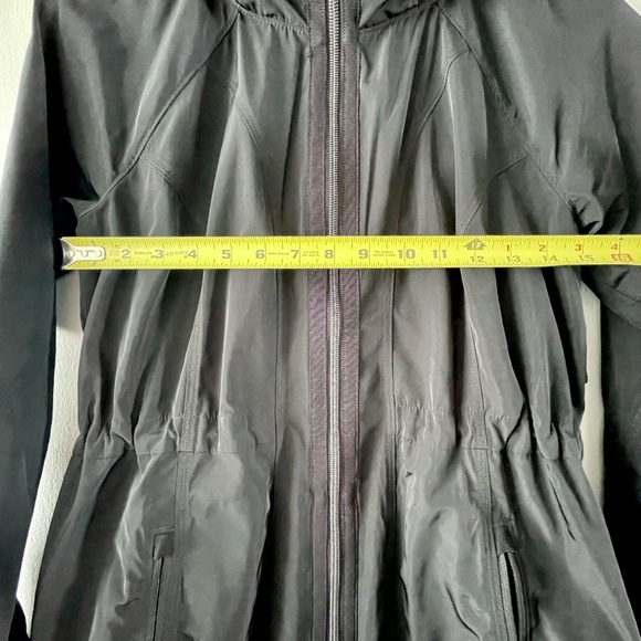 Athleta Utility Rain Jacket, Black, Size: XXS - Picture 5 of 5